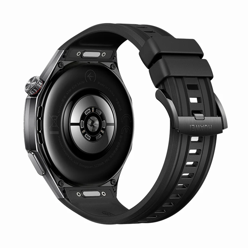 Huawei Watch GT6 Pro Atum Fluoroelastomer Strap, 46mm, Black - Image 6