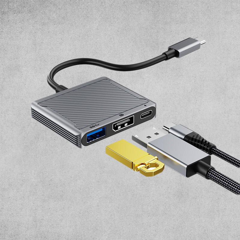Inet Giant Power 3-in-1 Hub, INHU8KVT300
