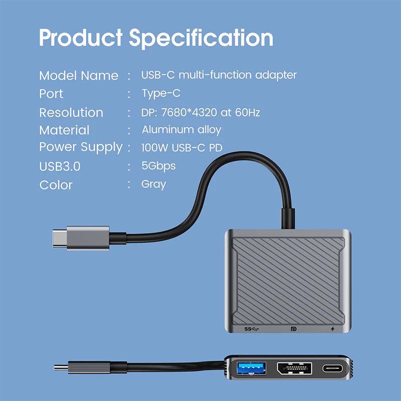 Inet Giant Power 3-in-1 Hub, INHU8KVT300 - Image 8