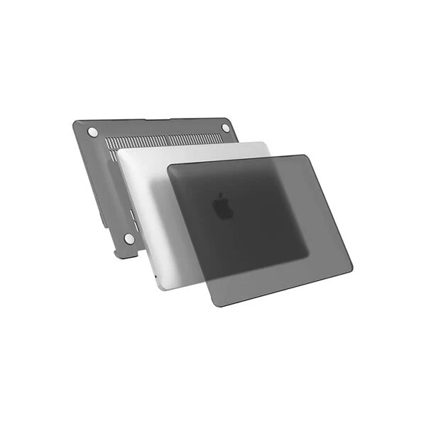 Inet Plastic Hard Shell Case for Apple MacBook Pro 13.3 inch Black