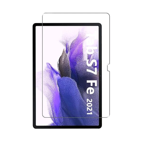 Inet Screen Protector with Case for Samsung Galaxy Tab S7 Lite Clear