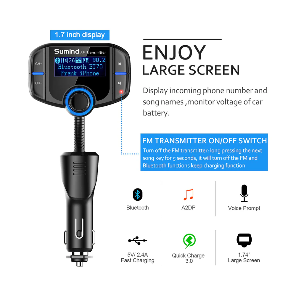 Inet Transmetter Car Kit Black - Image 3