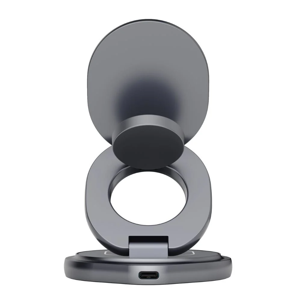 Infinyty 360° Rotatable 3-in-1 Wireless Charger with Stand - Image 4
