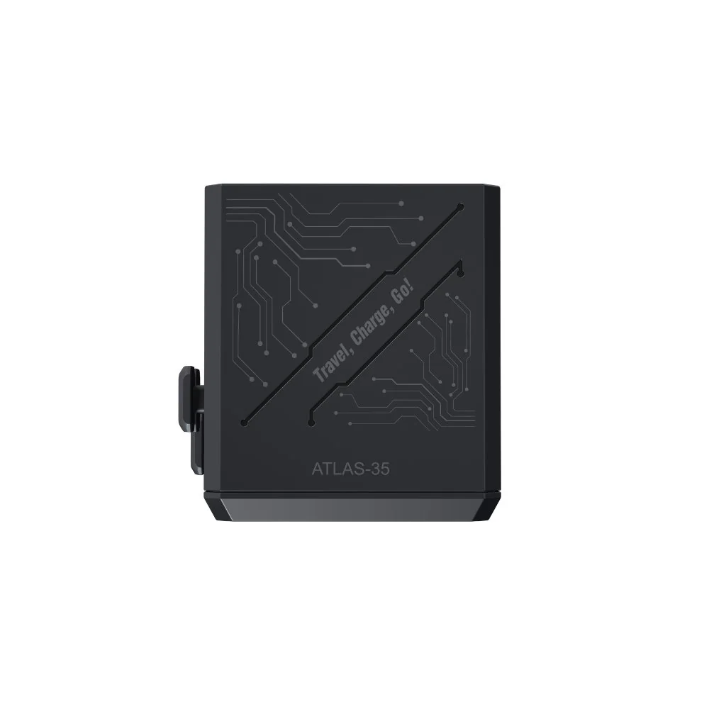 Infinyty Atlas-35 Universal Travel Adaptor 35W |Black - Image 3