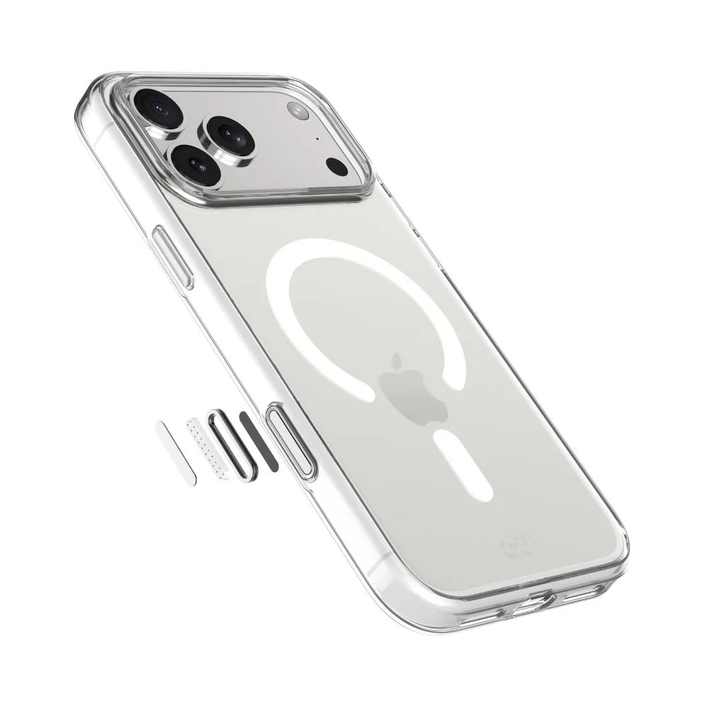 Infinyty Crylex Premium Clear Case with Camera Button for iPhone 17 Pro - Image 3