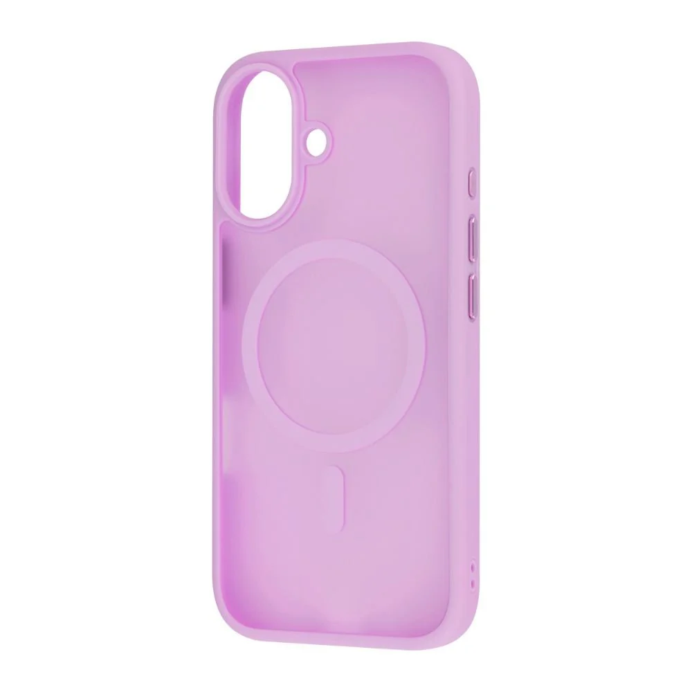 Infinyty Gleam Hybrid Matte Soft Touch MagSafe Case for iPhone 17, Purple - Image 4