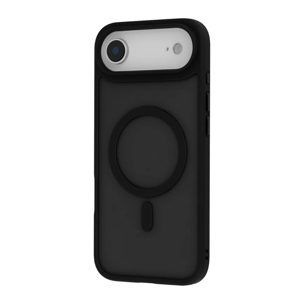 Infinyty Gleam Hybrid Matte Soft Touch MagSafe Case for iPhone Air, Black - Image 2