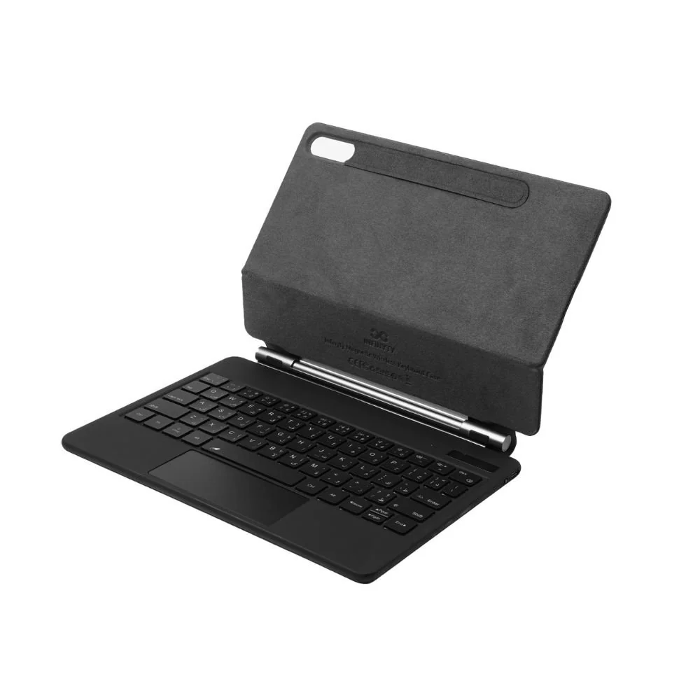 Infinyty TYPIX-II Keyboard Samsung Galaxy Tab S10 FE Plus, Black