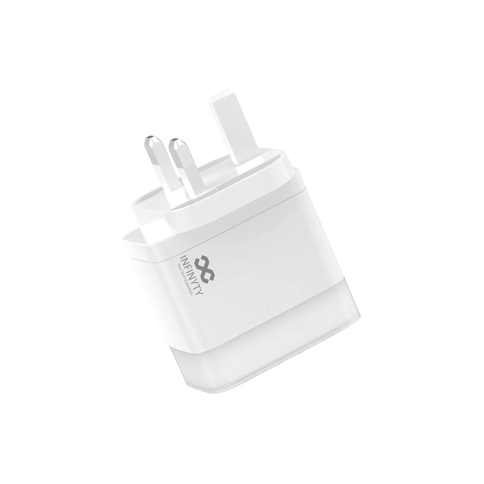 Infinyty VoltX65 Wall Charger 65W, White - Image 2