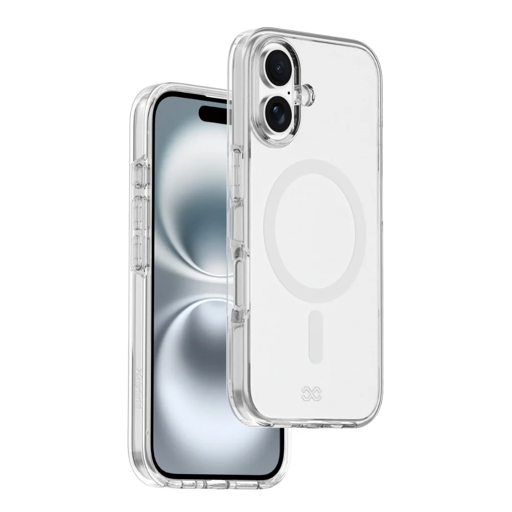 Infinyty Zepho Neo Hybrid MagSafe Clear Case for iPhone 16