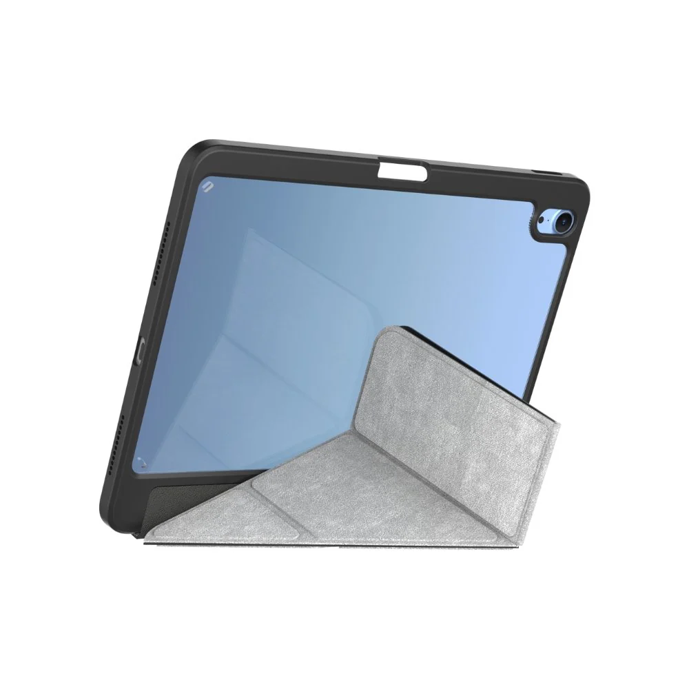 Infinyty Smart-Rap iPad Case with Tri-Fold Stand iPad Air 11-inch (2024) iPad 10.9-inch (2022) iPad Pro 11-inch (2021), Black - Image 2