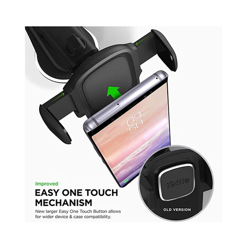 iOttie Easy One Touch 5 Dashboard & Windshield Car Phone Mount Black - Image 2