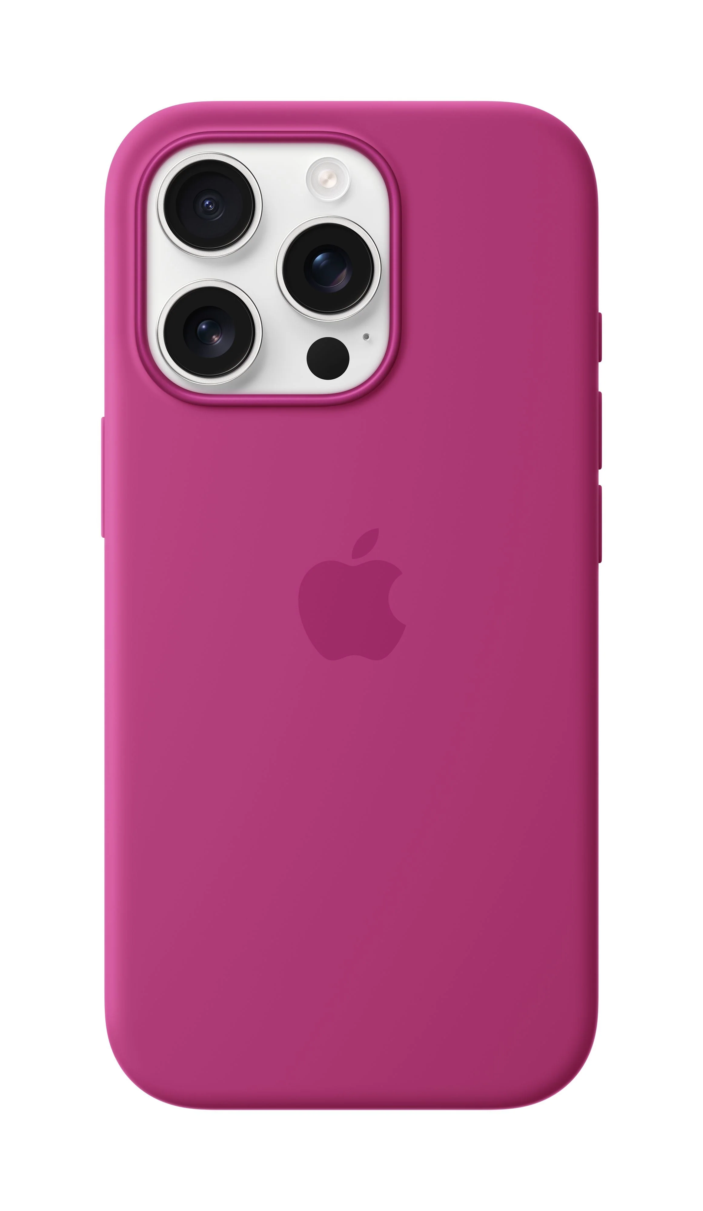 iPhone 16 Pro Silicone Case with MagSafe - Fuchsia