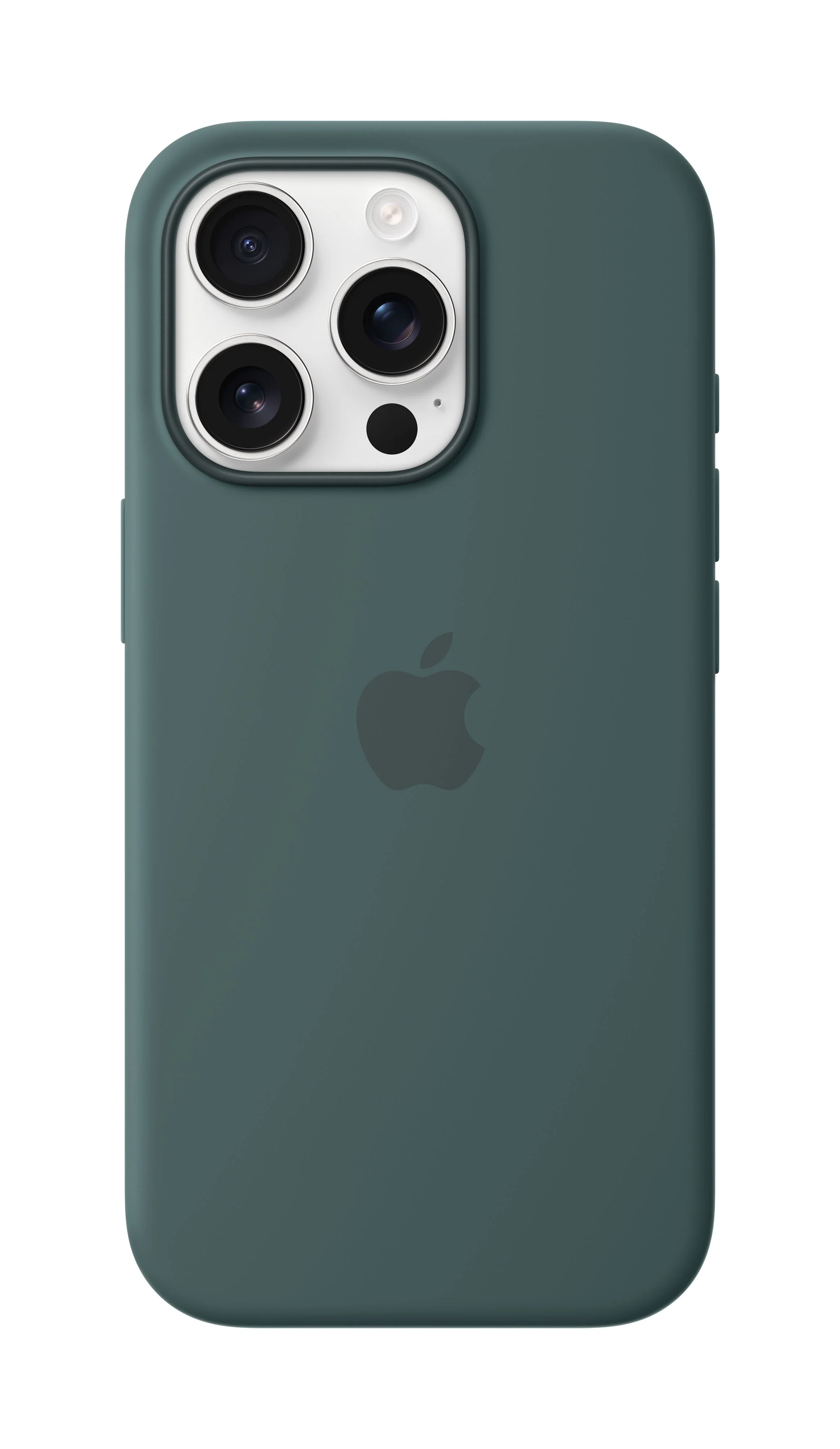 iPhone 16 Pro Silicone Case with MagSafe - Lake Green