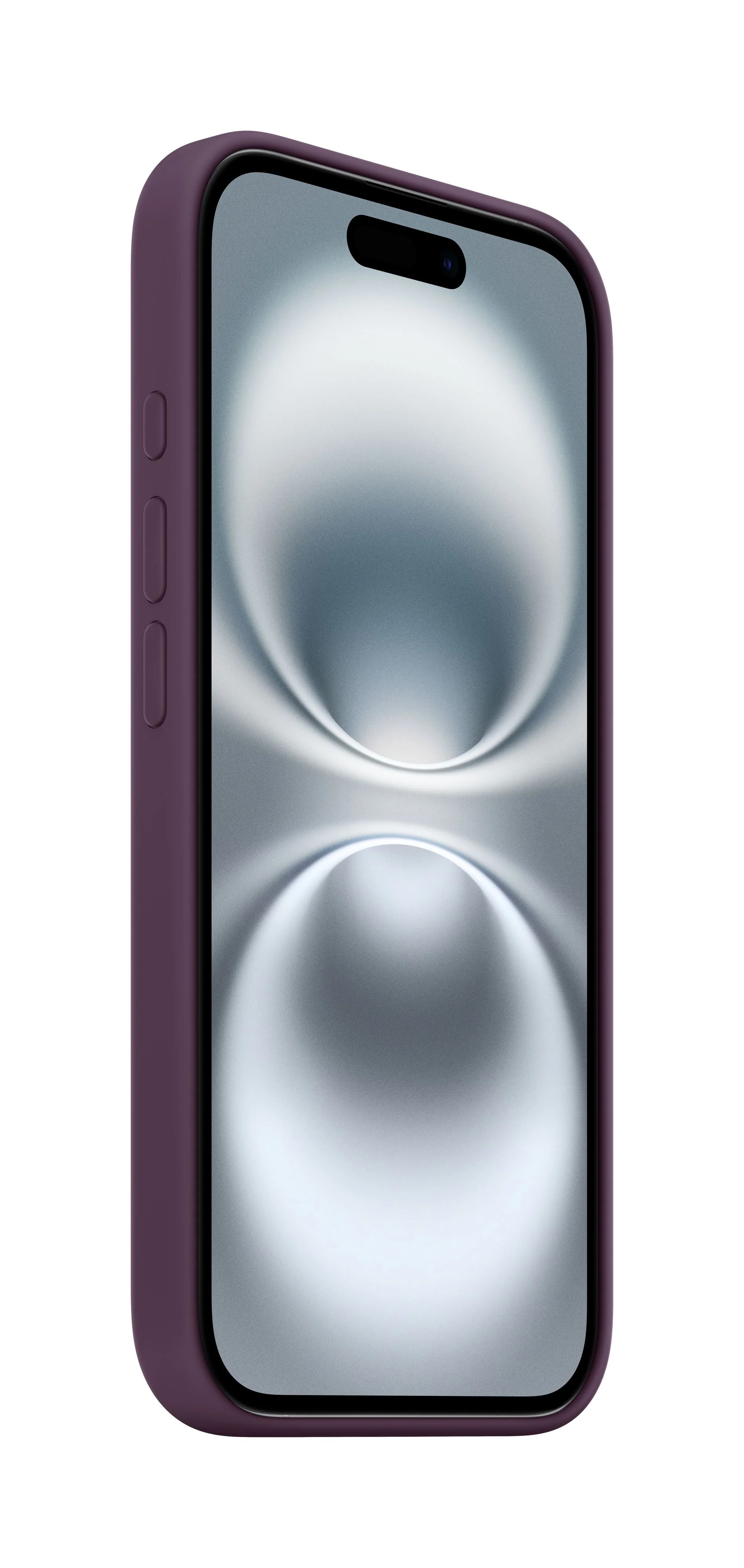 iPhone 16 Silicone Case with MagSafe - Plum - Image 2