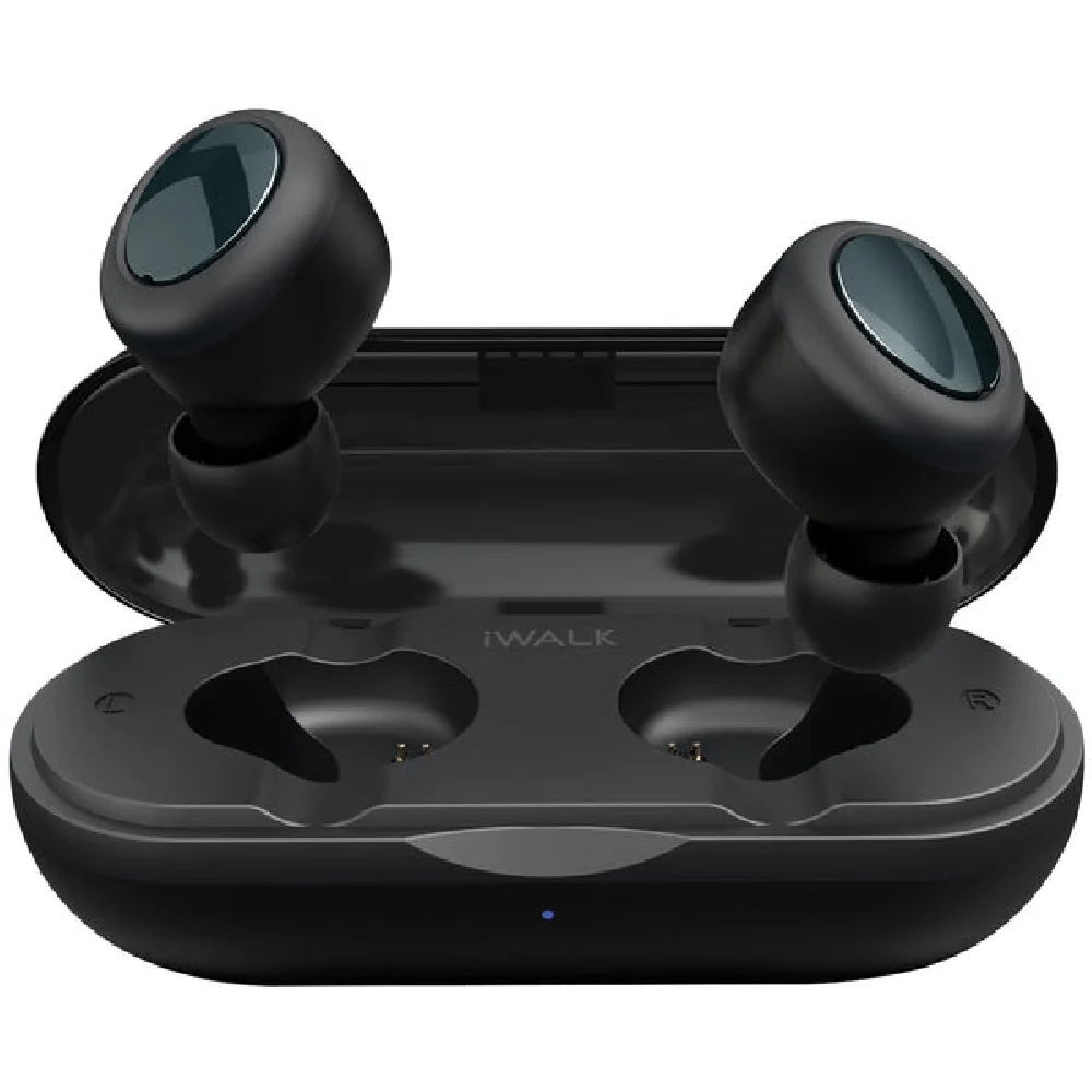 iWalk True Wireless Earbuds With Charging Case Black - Image 2