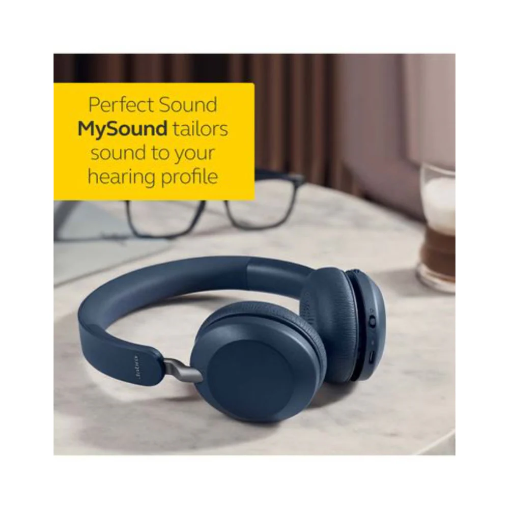Jabra Elite Wireless On-Ear Headphone Navy - Image 4