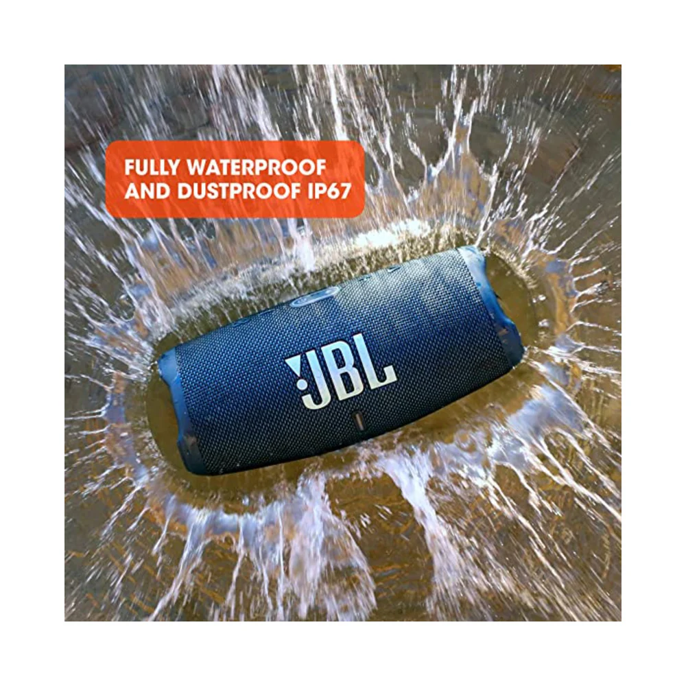 JBL Charge 5 Portable Bluetooth Speaker Blue - Image 5