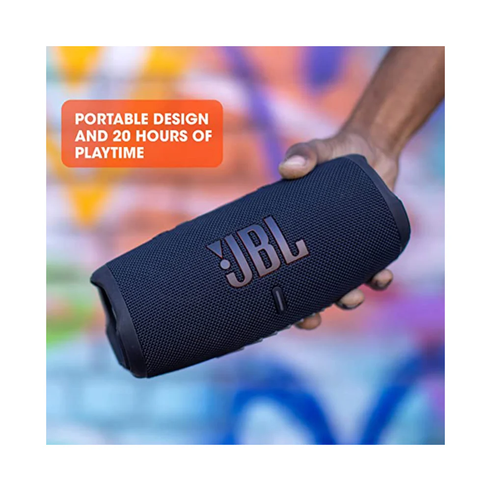 JBL Charge 5 Portable Bluetooth Speaker Blue - Image 6