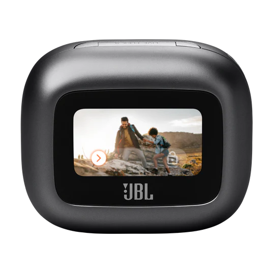 JBL LIVE FLEX 3 True Wireless, Noise Cancelling, Open Stick Earbuds, Smart Charging Case, Black - Image 3