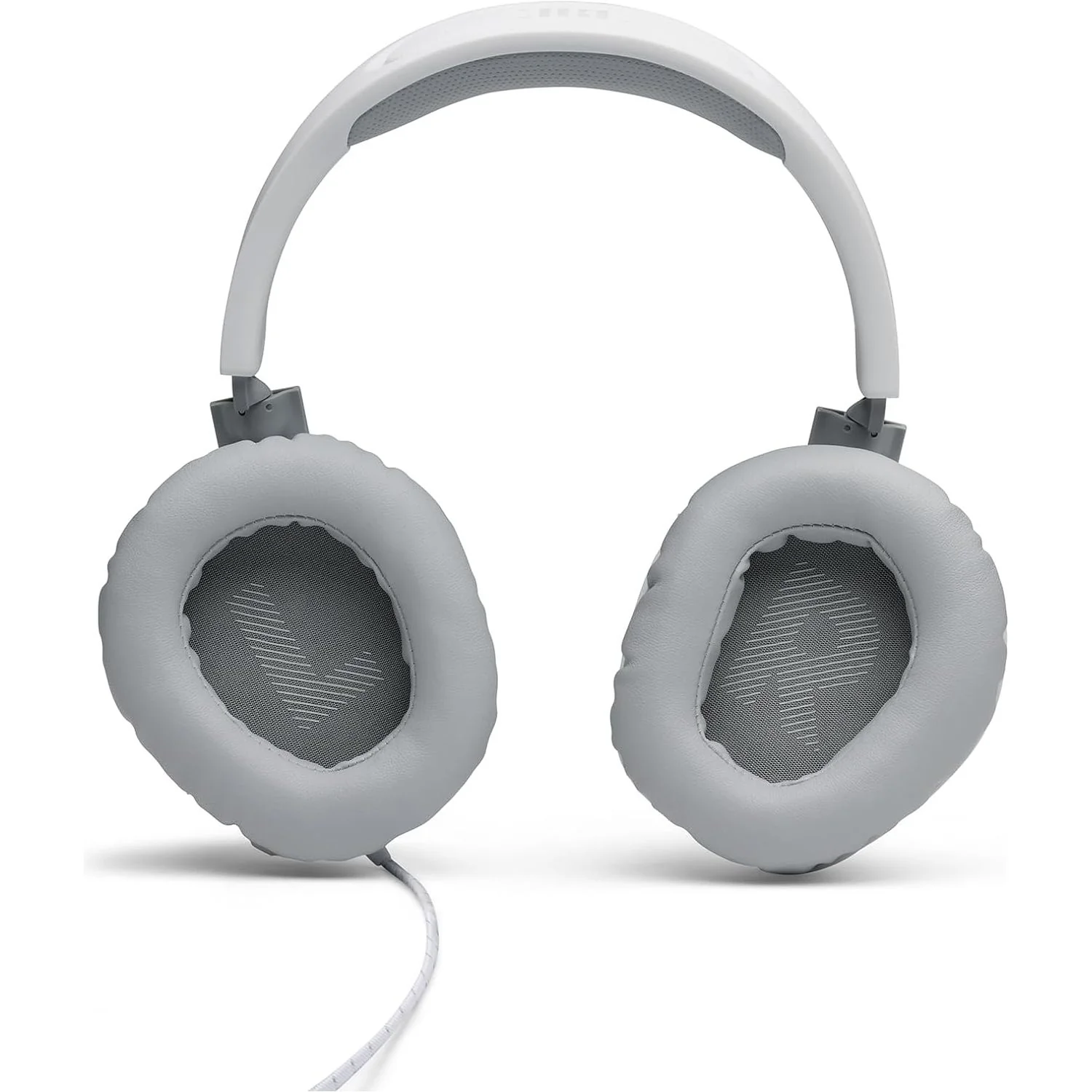 JBL Quantum 100 Wired Over-Ear Headphones White - Image 3