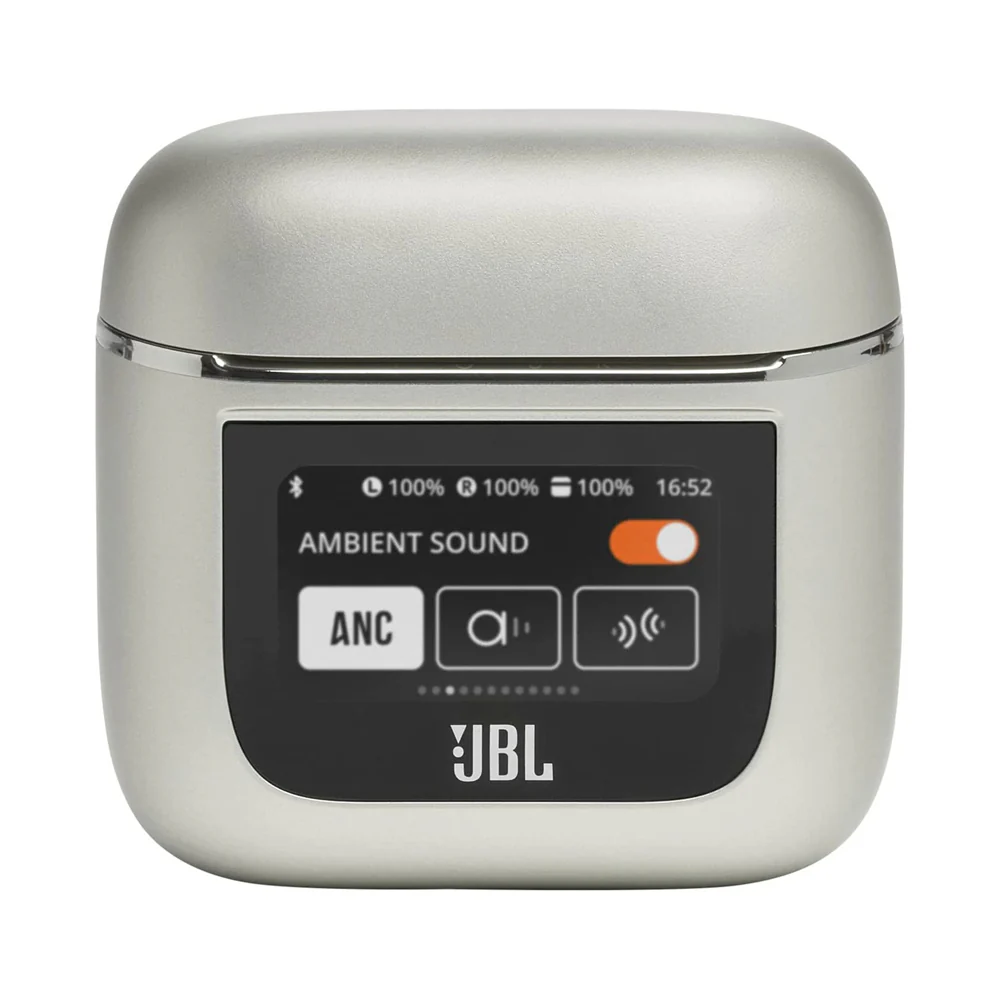 JBL Tour Pro 2 True Wireless Noice Cancelling Earbuds Silver - Image 2