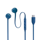 JBL TUNE 305C In Ear Headphones, Wired, USB-C, Hi Res Audio, Blue - Image 3