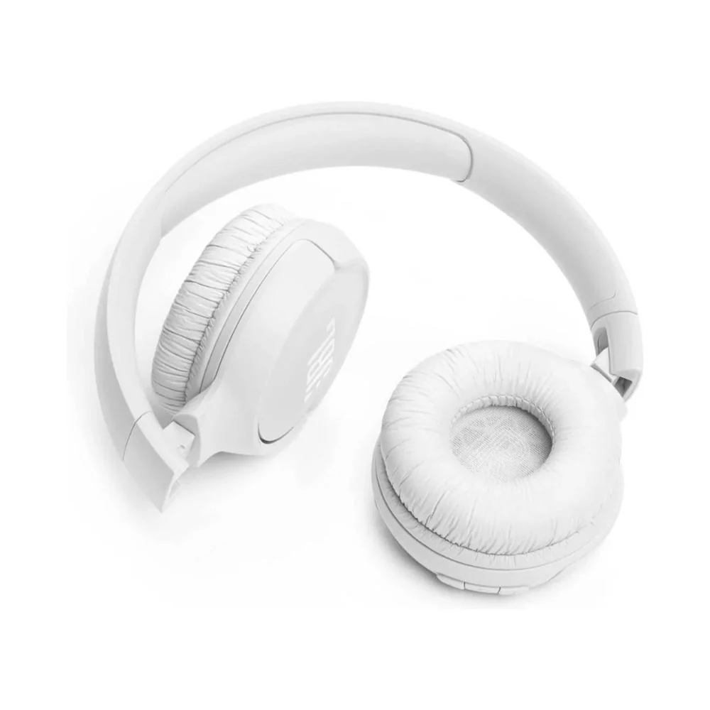 JBL Tune 520BT Wireless Bluetooth On -Ear Headphones White - Image 4