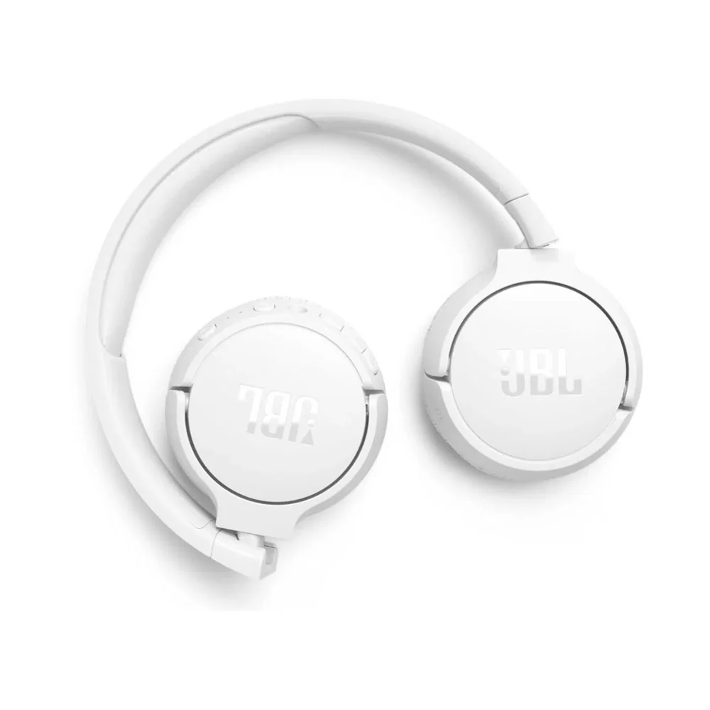 JBL Tune 670NC Wireless On-Ear Headphones White - Image 3