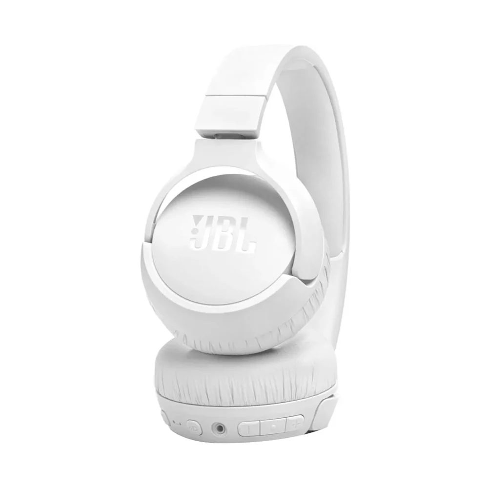 JBL Tune 670NC Wireless On-Ear Headphones White - Image 4