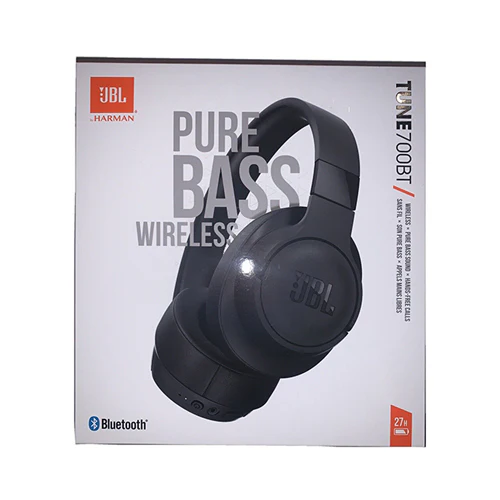 JBL Tune 700BT Bluetooth Over-Ear Headphones Black - Image 6