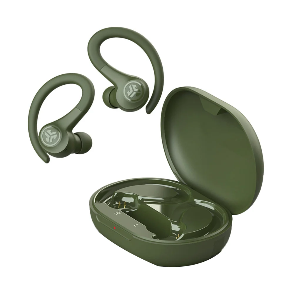 JLab Go Air Sport True Wireless Earbuds Green - Image 4