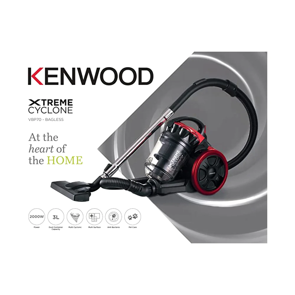 Kenwood Canister Vacuum Cleaner 2000W - Image 4