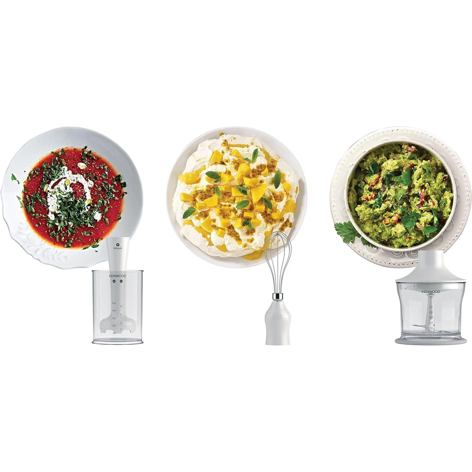 Kenwood Electric Hand Blender Set 600W White - Image 4