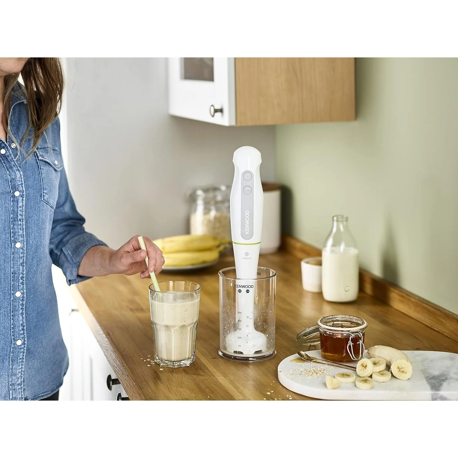 Kenwood Electric Hand Blender Set 600W White - Image 5