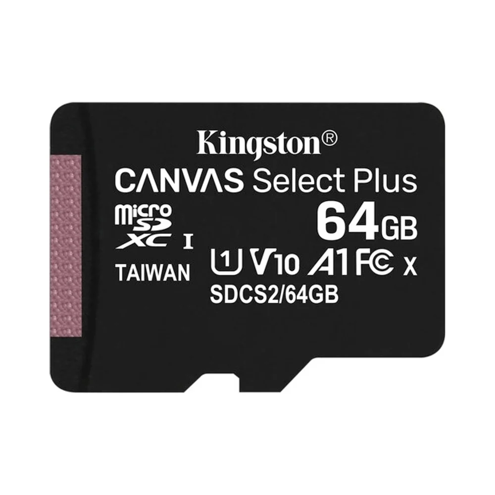 Kingston Canvas Select Plus MicroSDXC Memory Card with SD Adapter 64GB Black - Image 4