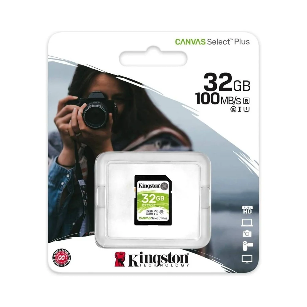 Kingston Canvas Select Plus SDHC Memory Card 32GB Black - Image 5