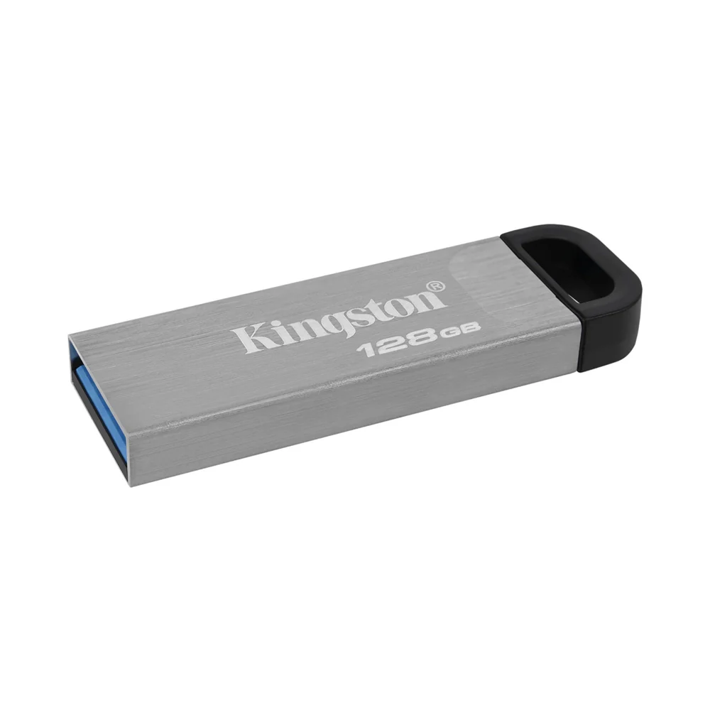 Kingston Data Traveler Kyson USB 3.2 Flash Drive 128GB Grey - Image 2