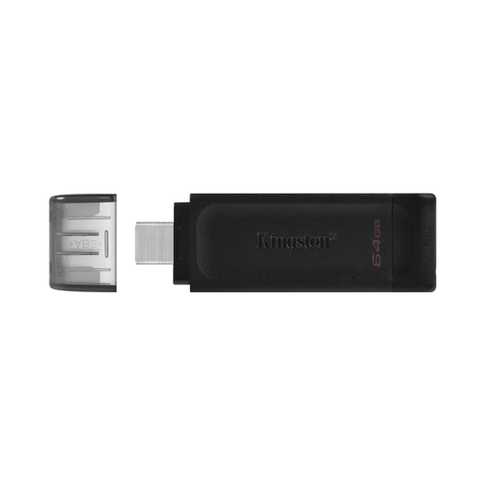 Kingston DataTraveler 70 USB Type-C Flash Drive 64GB Black - Image 6