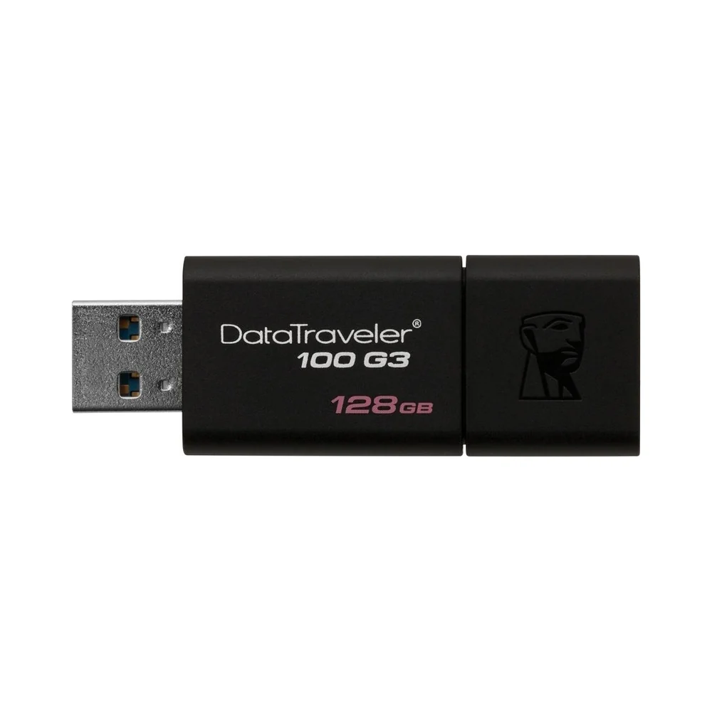 Kingston DataTraveler USB 3.1 Flash Drive 128GB Black - Image 2