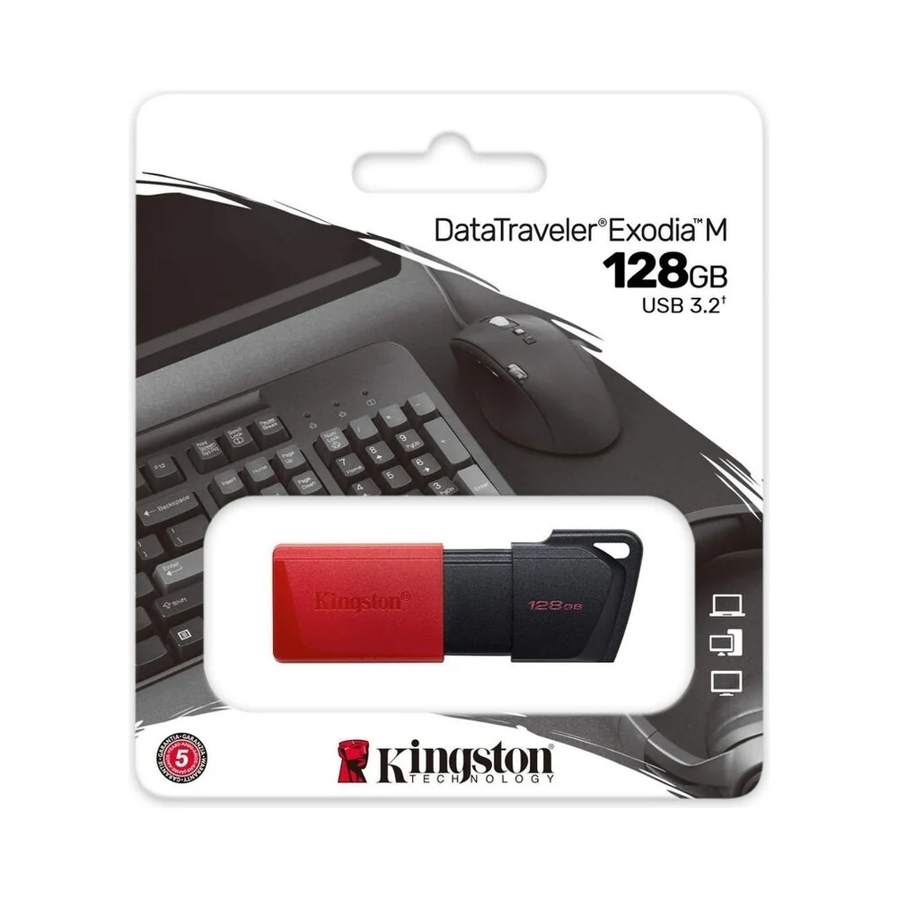 Kingston DTXM USB Flash Drive 128GB Red - Image 5