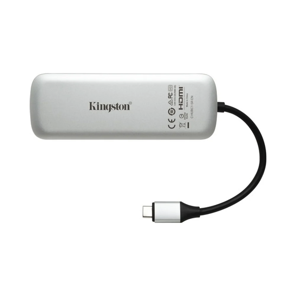 Kingston Nucleum 7-in-1 USB Type-C Hub Grey - Image 3