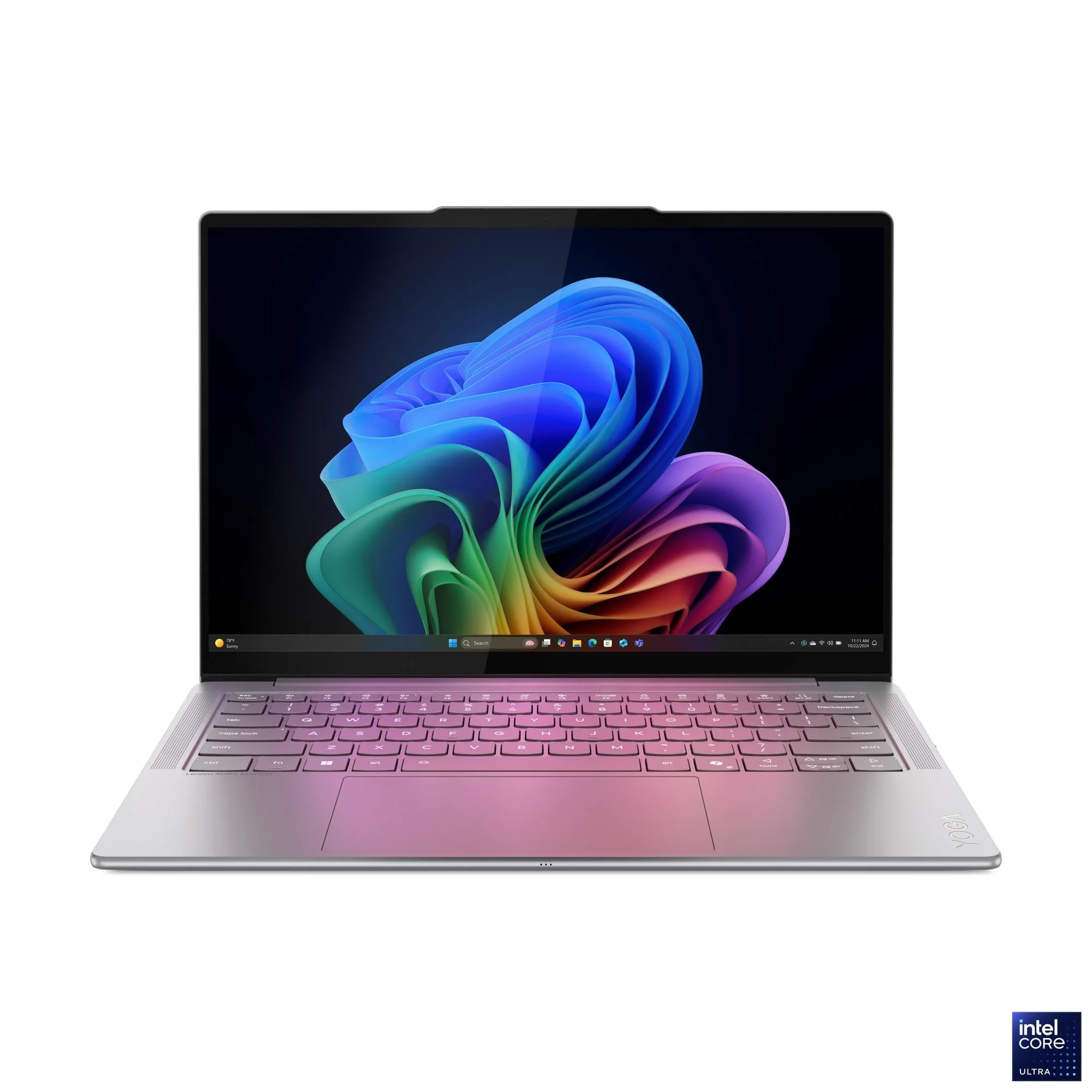 Lenovo Yoga Slim 7 Aura Edition 14ILL10 Copilot+ PC Intel Core Ultra 7-258V, 32GB RAM, 1TB SSD, 14-inch display, Luna Grey, 83JX001HAX - Image 13