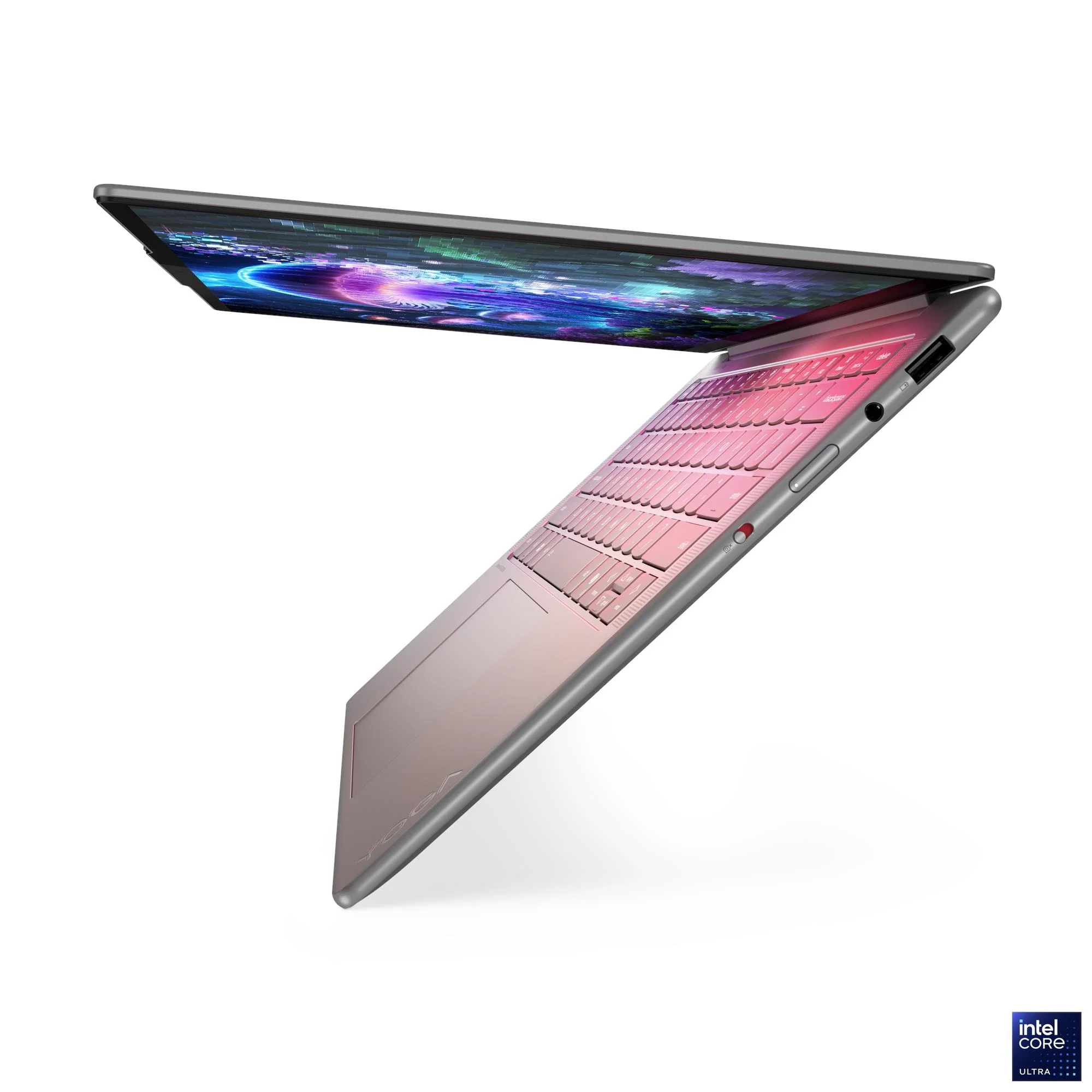 Lenovo Yoga Slim 7 Aura Edition 14ILL10 Copilot+ PC Intel Core Ultra 7-258V, 32GB RAM, 1TB SSD, 14-inch display, Luna Grey, 83JX001HAX - Image 3
