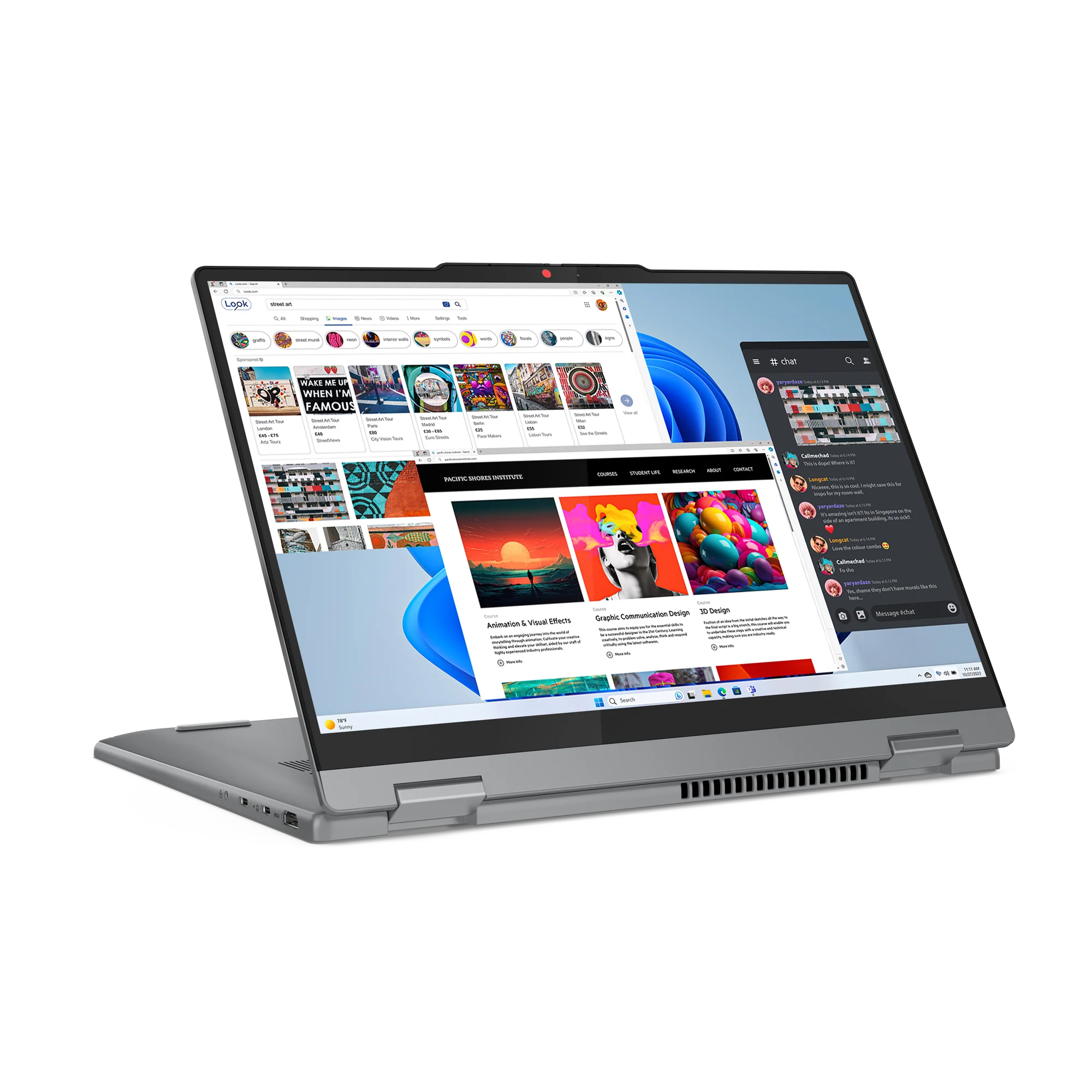 Lenovo IdeaPad 5 2-in-1 14IRH9 Intel Core i5-13420H, 16GB RAM 512GB SSD, 14-inch WUXGA (1920x1200) Touch display + Pen, Eng-Ara keyboard, Windows 11 Home, 83KX002SAX, Luna Grey - Image 8