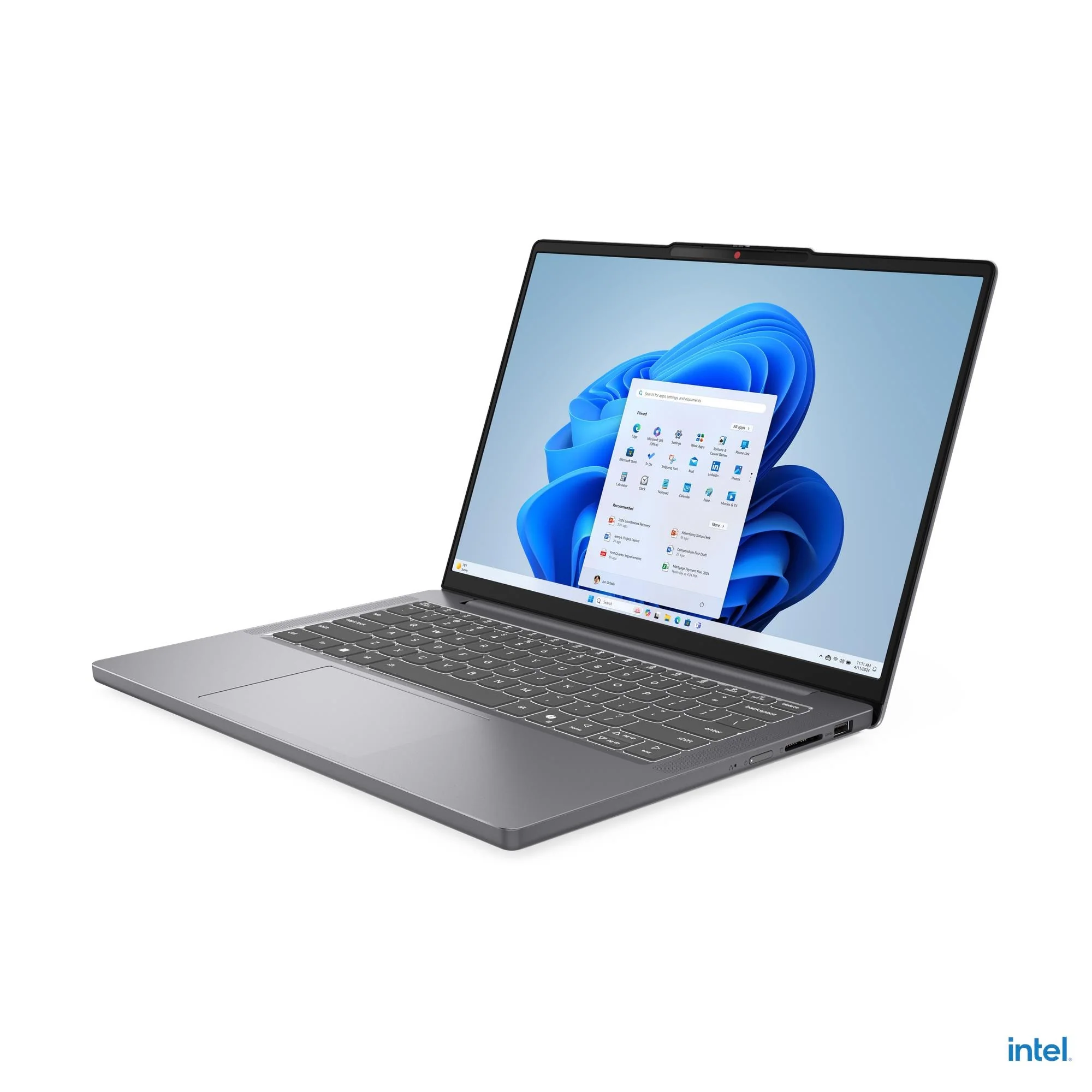 Lenovo IdeaPad Slim 3 Laptop 14IRH10 16GB RAM, 512GB SSD, Intel Core i5-13420H, 14-inch display, Luna Grey, 83K00078AX - Image 4