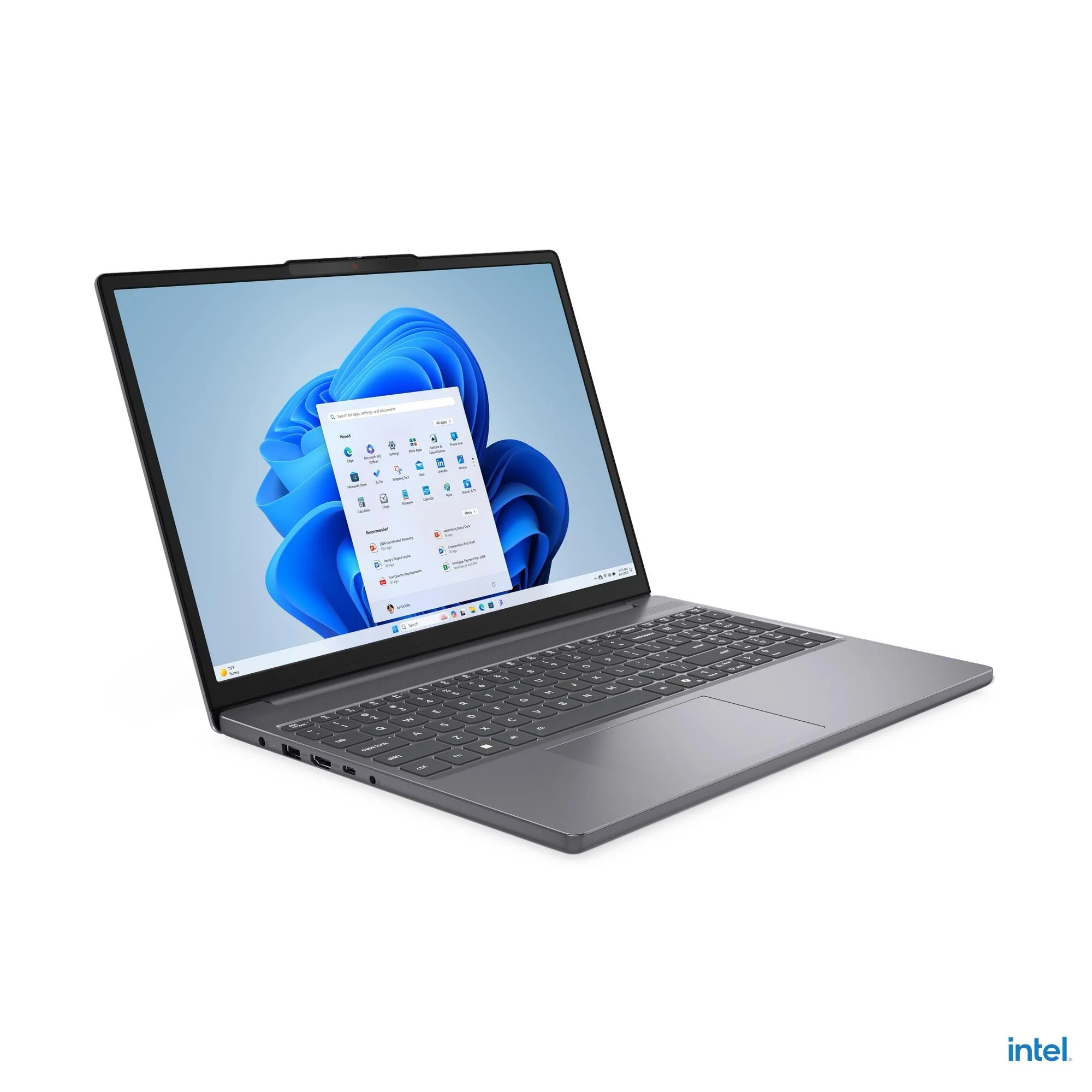 Lenovo IdeaPad Slim 3 Laptop 15IRH10 8GB RAM, 512GB SSD, Intel Core i5-13420H, 15.3-inch display, Luna Grey, 83K10088AX - Image 7