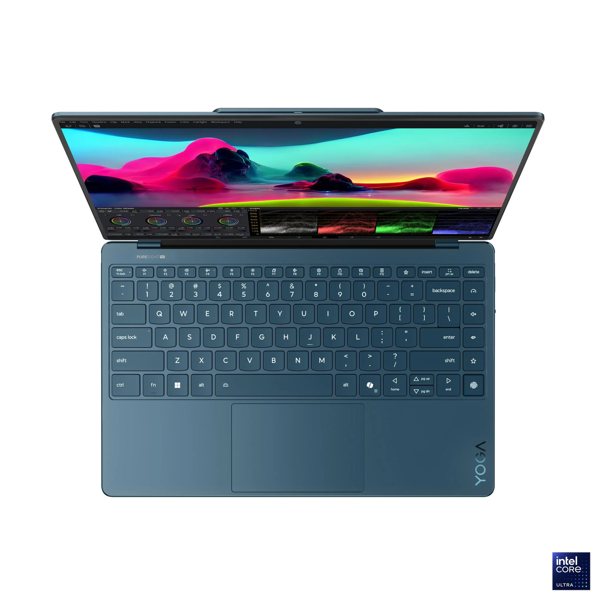 Lenovo Yoga Slim 9 14ILL10 Copilot+ PC 32GB RAM, 1TB SSD, Intel Core Ultra 7-258V, 14-inch 4K WQUXGA (3840x2400) Touch display, Tidal Teal, 83CX000MAX - Image 14