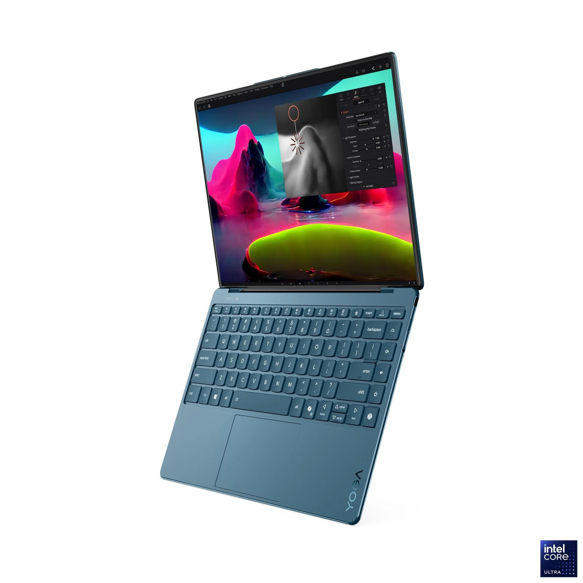 Lenovo Yoga Slim 9 14ILL10 Copilot+ PC 32GB RAM, 1TB SSD, Intel Core Ultra 7-258V, 14-inch 4K WQUXGA (3840x2400) Touch display, Tidal Teal, 83CX000MAX - Image 6