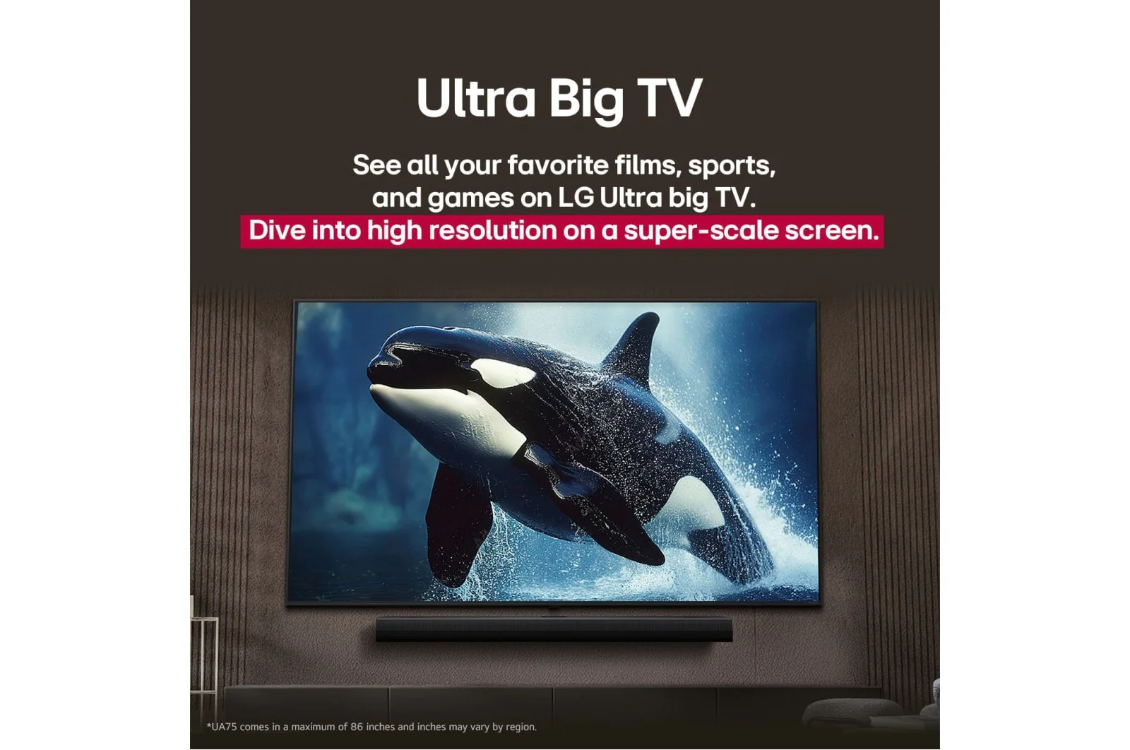 LG 65-inch UHD AI UA85 4K Smart TV with AI Magic Remote, HDR10, webOS25 (2025) - Image 8